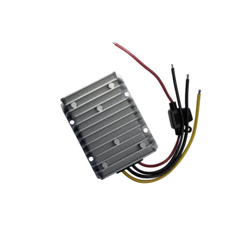 36V/48V to 12V Voltage Converter with Fuse - 30 AMP