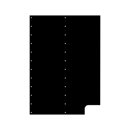 Sort Gate Rubber Cutout