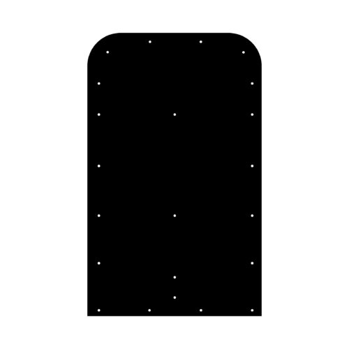 Hydraulic Rear Door Rubber Cutout